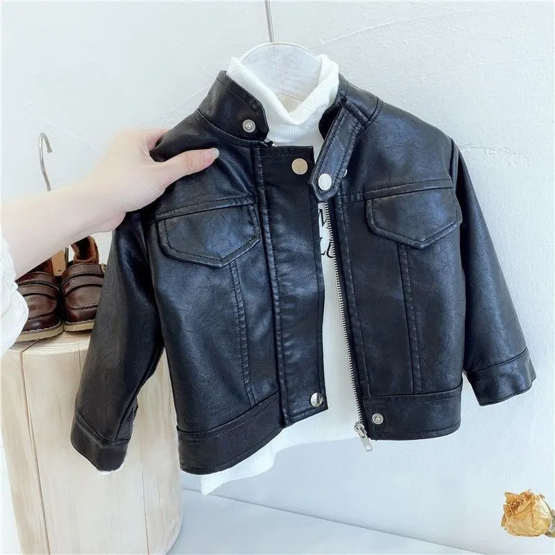 Faux Leather Jacket