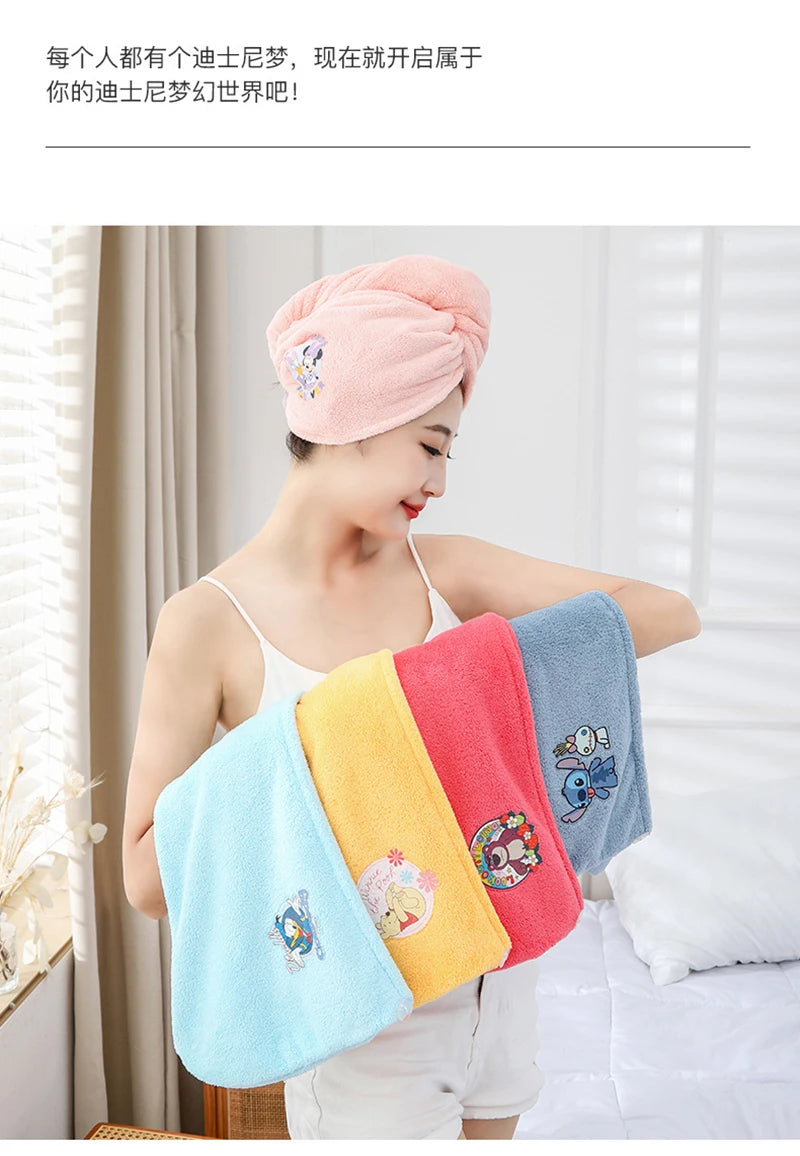 Disney Stitch Hair Towel