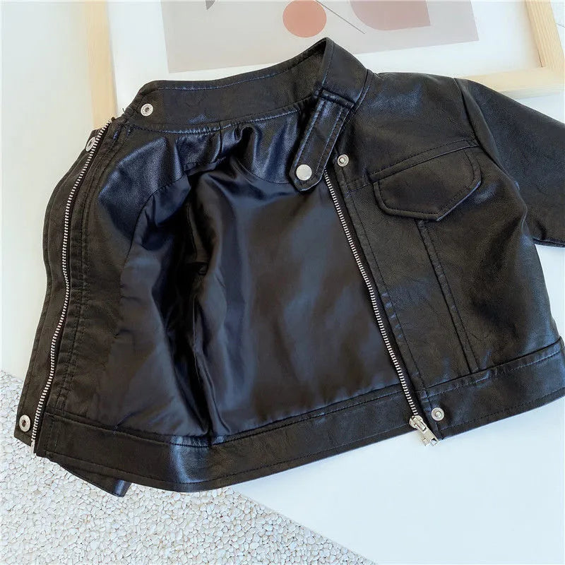 Faux Leather Jacket