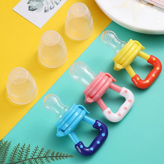 Pack of 2 Silicone Food Nibbler Baby Feeder